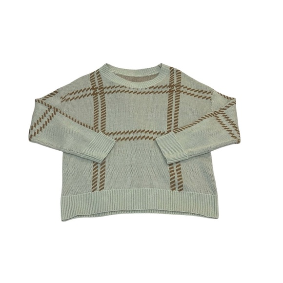 Plaid Knit Sweater - Picture 2 of 4